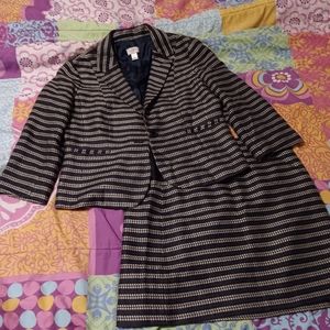 🧜‍♀️ Loft 2 piece mini skirt suit blue